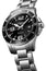 Longines HydroConquest Stainless Steel Black Dial Date Divers Quartz Mens Watch L3.730.4.56.6 - Watches & Beyond