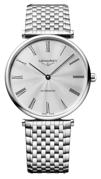 Longines La Grande Classique Automatic Stainless Steel Silver Dial Mens Watch L4.918.4.71.6 - Watches & Beyond