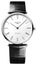 Longines La Grande Classique Automatic Stainless Steel White Dial Black Leather Strap Mens Watch L4.918.4.11.2 - Watches & Beyond
