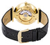 Longines La Grande Classique Automatic Yellow Gold PVD White Dial Black Leather Strap Unisex Watch L4.908.2.11.2 - Watches & Beyond