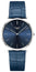 Longines La Grande Classique Stainless Steel Blue Dial Blue Leather Strap Quartz Unisex Watch L4.766.4.95.2 - WAB - Shipping Dept.