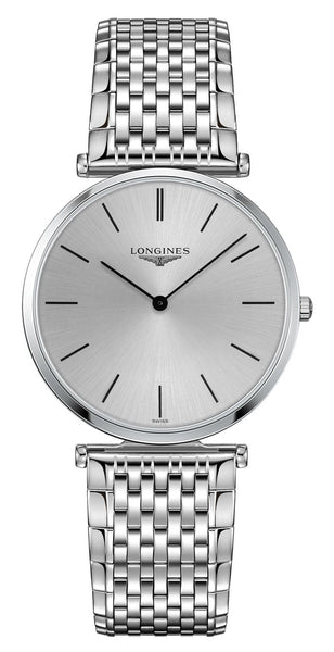 Longines La Grande Classique Stainless Steel Silver Dial Quartz Unisex Watch L4.755.4.72.6 - WAB - Shipping Dept.