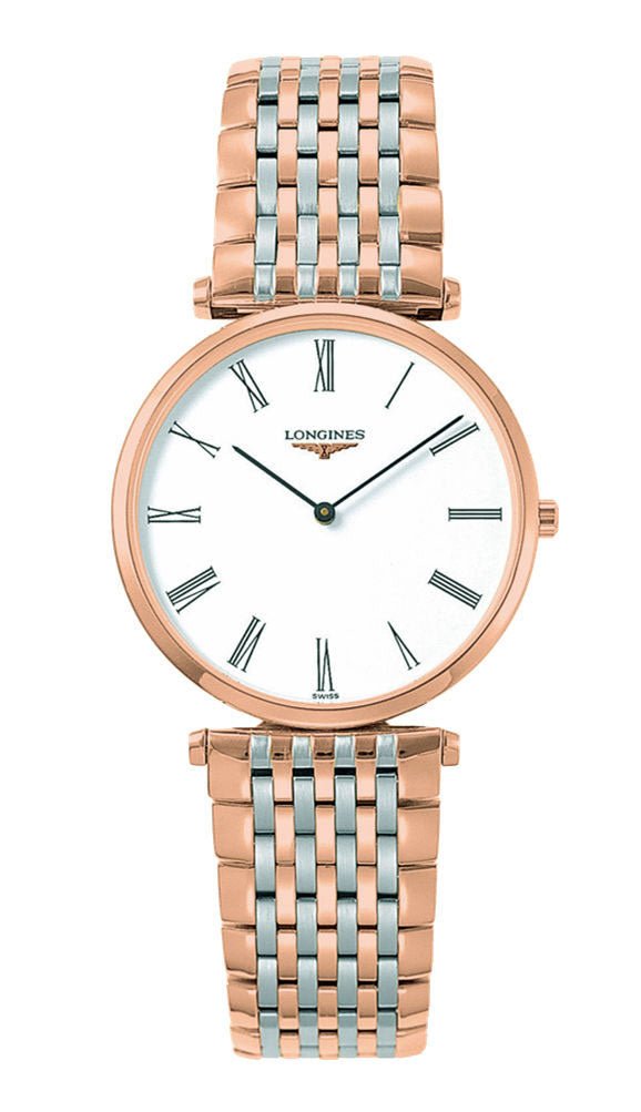 Longines La Grande Classique Two Tone Steel & Rose Gold PVD Mens Watch L4.709.1.91.7 - WAB - Shipping Dept.