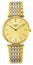 Longines La Grande Classique Yellow Gold PVD and Stainless Steel Gold - Tone Dial Quartz Unisex Watch L4.755.2.32.7 - WAB - Shipping Dept.