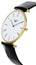 Longines La Grande Classique Yellow Gold PVD White Dial Black Leather Strap Quartz Mens Watch L4.766.2.11.2 - WAB - Shipping Dept.