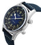 Longines Legend Diver Automatic Stainless Steel Blue Dial Blue Fabric Strap Date Divers Unisex Watch L3.374.4.90.2 - Watches & Beyond