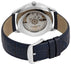 Longines Lyre Automatic Stainless Steel Blue Dial Blue Leather Strap Date Mens Watch L4.960.4.92.2 - WAB - Shipping Dept.