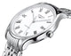 Longines Lyre Automatic Stainless Steel White Dial Date Mens Watch L4.960.4.11.6 - Watches & Beyond