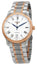 Longines Master Collection Automatic 18k Rose Gold and Steel White Dial Date Mens Watch L2.628.5.19.7 - WAB - Shipping Dept.