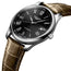 Longines Master Collection Automatic Stainless Steel Black Dial Brown Leather Strap Date Mens Watch L2.893.4.59.2 - Watches & Beyond