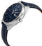 Longines Master Collection Automatic Stainless Steel Blue Dial Blue Leather Strap Date/Month Mens Watch L2.920.4.92.0 - Watches & Beyond