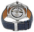 Longines Master Collection Automatic Stainless Steel Blue Dial Blue Leather Strap Moonphase Date Mens Watch L2.919.4.92.0 - Watches & Beyond