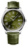 Longines Master Collection Automatic Stainless Steel Green Dial Green Leather Strap Date Mens Watch L2.893.4.09.2 - Watches & Beyond