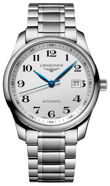 Longines Master Collection Automatic Stainless Steel Silver Dial Date Mens Watch L2.793.4.78.6 - Watches & Beyond
