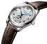 Longines Master Collection Automatic Stainless Steel Silver-Tone Dial Brown Leather Strap Moonphase Date Mens Watch L2.909.4.78.3 - Watches & Beyond