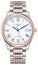 Longines Master Collection Automatic Two - Tone Stainless Steel White Dial Date Mens Watch L2.893.5.11.7 - Watches & Beyond