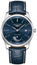 Longines Master Collection Power Reserve Automatic Stainless Steel Blue Dial Blue Leather Strap Date Mens Watch L2.908.4.92.0 - Watches & Beyond