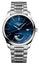 Longines Master Collection Power Reserve Automatic Stainless Steel Blue Dial Date Mens Watch L2.908.4.92.6 - Watches & Beyond