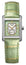 Longines Mini DolceVita Stainless Steel Green Dial Green Leather Strap Diamonds Quartz Womens Watch L5.200.0.05.2 - Watches & Beyond