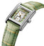 Longines Mini DolceVita Stainless Steel Green Dial Green Leather Strap Diamonds Quartz Womens Watch L5.200.0.05.2 - Watches & Beyond