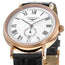 Longines Presence Automatic Rose Gold PVD White Dial Black Leather Strap Date Mens Watch L4.905.1.11.2 - WAB - Shipping Dept.