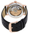 Longines Presence Automatic Rose Gold PVD White Dial Black Leather Strap Date Mens Watch L4.921.1.12.2 - WAB - Shipping Dept.