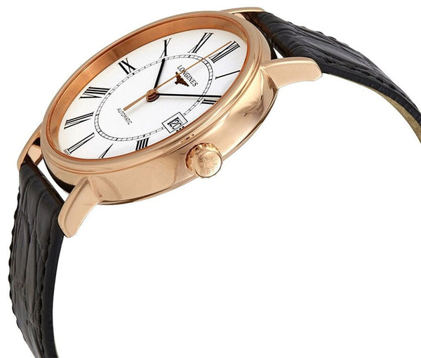 Longines Presence L49221112 Automatic Rose Gold PVD Mens Watch