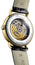 Longines Presence Automatic Yellow Gold PVD White Dial Black Leather Strap Date Mens Watch L4.922.2.11.2 - WAB - Shipping Dept.