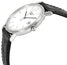 Longines Presence Stainless Steel White Dial Black Leather Strap Date Quartz Unisex Watch L4.720.4.12.2 - WAB - Shipping Dept.