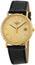 Longines Presence Unisex Gold PVD Case Black Leather Strap Watch L47202322 - WAB - Shipping Dept.