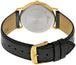 Longines Presence Unisex Gold PVD Case Black Leather Strap Watch L47202322 - WAB - Shipping Dept.