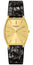 Longines Prestige 18K Yellow Gold Tonneau Black Leather Luxury Mens Watch L4.823.6.32.0 - WAB - Shipping Dept.