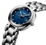 Longines PrimaLuna Stainless Steel Blue Mother - Of - Pearl Dial Diamonds Date Quartz Womens Watch L8.122.4.98.6 - Watches & Beyond