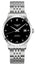 Longines Record Automatic COSC Stainless Steel Black Dial Diamonds Date Mens Watch L2.820.4.57.6 - Watches & Beyond