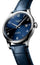 Longines Record Automatic COSC Stainless Steel Blue Dial Blue Leather Strap Date Mens Watch L2.821.4.96.4 - Watches & Beyond