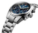 Longines Spirit Automatic Chronometer Chronograph Stainless Steel Blue Dial Date Mens Watch L3.820.4.93.6 - WAB - Shipping Dept.