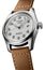 Longines Spirit Automatic Chronometer Stainless Steel Silver Dial Brown Leather Strap Date Mens Watch L3.810.4.73.2 - WAB - Shipping Dept.