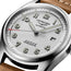 Longines Spirit Automatic Chronometer Stainless Steel Silver Dial Brown Leather Strap Date Mens Watch L3.810.4.73.2 - WAB - Shipping Dept.