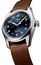 Longines Spirit Prestige Edition Automatic COSC Stainless Steel Blue Dial Interchangeable Blue/Brown Leather Strap Date Mens Watch L3.810.4.93.9 - Watches & Beyond