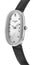 Longines Symphonette Black Leather Strap Stainless Steel Mother - Of - Pearl Dial Diamonds Womens Watch L2.305.4.87.0 - WAB - Shipping Dept.