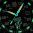 Luminox F-117 Nighthawk x Skunk Works Heritage CARBONOX Black Dial Black Fabric Strap Date Divers Quartz Mens Watch XA.6442.H - Watches & Beyond