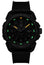 Luminox Ice - Sar Arctic CARBONOX Black Rubber & Textile Strap Black Dial Date Divers Quartz Mens Watch XL.1001 - WAB - Shipping Dept.