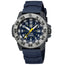Luminox Mil-Spec CARBONOX+ & Titanium Blue Dial Blue Rubber Strap Date Divers Quartz Mens Watch XL.3355.2 - Watches & Beyond