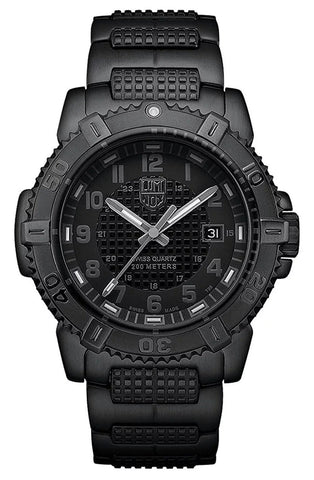 Luminox Modern Mariner Black PVD Black Dial Date Divers Quartz Mens Watch XS.6252.BO - WAB - Shipping Dept.