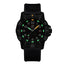 Luminox Navy SEAL Black IP Steel Black Dial Black Rubber Interchangeable Black Velcro Strap Date Divers Quartz Mens Watch XS.4231.SET - Watches & Beyond