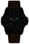 Luminox Navy Seal CARBONOX Orange Rubber Strap Blue Dial Date Divers Quartz Mens Watch XS.3603 - WAB - Shipping Dept.