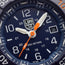 Luminox Navy SEAL Foundation "Back to the Blue" Set Blue IP Steel Blue Dial Orange Rubber Interchangeable Blue Rubber Strap Date Divers Quartz Mens Watch XS.3253.CBNSF.SET - Watches & Beyond