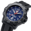 Luminox Navy SEAL Special Operations Challenge Black PVD Blue Dial Black Rubber Strap Date Divers Quartz Mens Watch XS.4223.SOC - WAB - Shipping Dept.