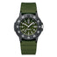 Luminox Original Navy SEAL EVO CARBONOX Green Dial Green Rubber Strap Date Divers Quartz Mens Watch XS.3013.EVO.S - Watches & Beyond