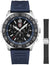 Luminox Pacific Diver Chronograph Stainless Steel Black Dial Blue/Black Interchangeable Rubber Strap Day/Date Divers Quartz Mens Watch XS.3143.SET - Watches & Beyond